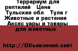 Террариум для рептилий › Цена ­ 5 500 - Тульская обл., Тула г. Животные и растения » Аксесcуары и товары для животных   